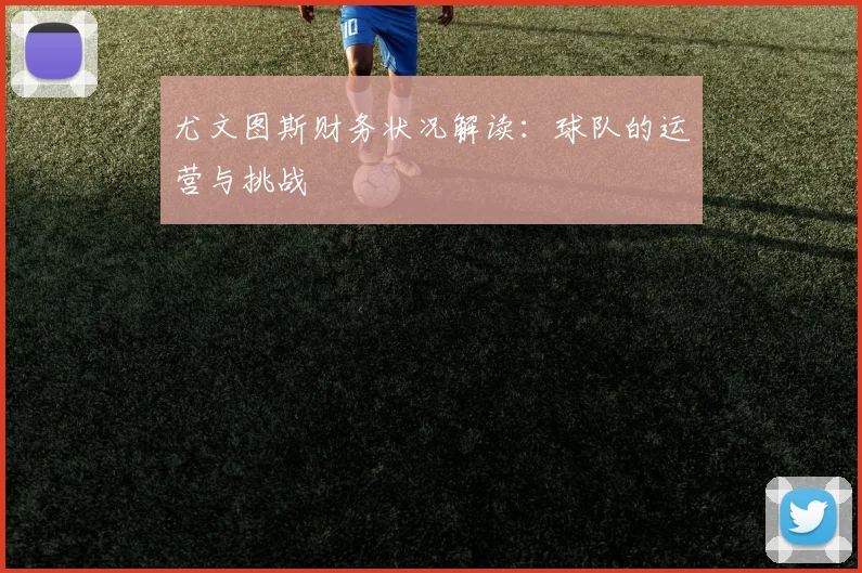 尤文图斯财务状况解读:球队的运营与挑战